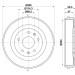 Hella | Bremstrommel | 8DT 355 300-901