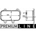 Mahle | Ölkühler, Motoröl | CLC 39 000P