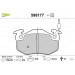598177 Bremsbelagsatz, Scheibenbremse