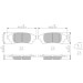 Ferodo Bremsbelagsatz, Scheibenbremse PREMIER ECO FRICTION FDB5237