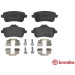 Brembo | Bremsbelagsatz, Scheibenbremse | P 50 100 Brembo | Bremsbelagsatz, Scheibenbremse | P 50 100