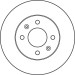 TRW | Bremsscheibe | DF6040