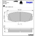 Delphi Bremsbelagsatz, Scheibenbremse LP2154
