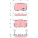 TRW | Bremsbelagsatz, Scheibenbremse | GDB3269 TRW | Bremsbelagsatz, Scheibenbremse | GDB3269