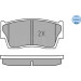 Meyle Bremsbelagsatz, Scheibenbremse MEYLE-ORIGINAL: True to OE 025 215 0014/W