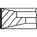 Mahle | Kolbenringsatz | 151 10 N0 Mahle | Kolbenringsatz | 151 10 N0