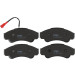TRW Bremsbelagsatz, Scheibenbremse COTEC GDB1518