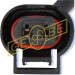 GEBE | Sensor, Abgastemperatur | 9 8399 1 GEBE | Sensor, Abgastemperatur | 9 8399 1