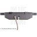 Blue Print | Bremsbelagsatz, Scheibenbremse | ADL144224 Blue Print | Bremsbelagsatz, Scheibenbremse | ADL144224