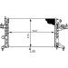 Mahle | Kühler, Motorkühlung | CR 389 000S