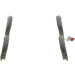 BOSCH | Bremsbelagsatz, Scheibenbremse | 0 986 494 303