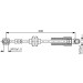 BOSCH | Bremsschlauch | 1 987 481 803
