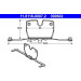 ATE | Feder, Bremssattel | 11.8116-0007.2 ATE | Feder, Bremssattel | 11.8116-0007.2