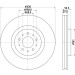 Hella | Bremsscheibe | 8DD 355 115-591