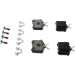 BOSCH | Bremsbelagsatz, Scheibenbremse | 0 986 494 596 BOSCH | Bremsbelagsatz, Scheibenbremse | 0 986 494 596