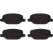 TRW Bremsbelagsatz, Scheibenbremse GDB2129