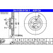 ATE | Bremsscheibe | 24.0128-0134.1 ATE | Bremsscheibe | 24.0128-0134.1