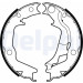 Delphi | Bremsbackensatz, Feststellbremse | LS2011