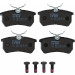 GDB1354 Bremsbelagsatz, Scheibenbremse COTEC