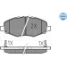Meyle | Bremsbelagsatz, Scheibenbremse | 025 245 2316/W Meyle | Bremsbelagsatz, Scheibenbremse | 025 245 2316/W
