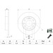 BOSCH | Bremsscheibe | 0 986 478 986 BOSCH | Bremsscheibe | 0 986 478 986