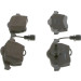 0 986 460 937 Bremsbelagsatz, Scheibenbremse