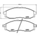 Hella | Bremsbelagsatz, Scheibenbremse | 8DB 355 010-671 Hella | Bremsbelagsatz, Scheibenbremse | 8DB 355 010-671