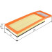 BOSCH F 026 400 346 Luftfilter BOSCH F 026 400 346 Luftfilter