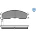 Meyle | Bremsbelagsatz, Scheibenbremse | 025 213 4717 Meyle | Bremsbelagsatz, Scheibenbremse | 025 213 4717