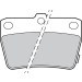 301673 Bremsbelagsatz, Scheibenbremse ESSENTIAL
