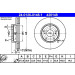 ATE | Bremsscheibe | 24.0126-0148.1 ATE | Bremsscheibe | 24.0126-0148.1