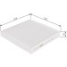 BOSCH 1 987 435 069 Innenraumfilter