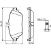 BOSCH | Bremsbelagsatz, Scheibenbremse | 0 986 494 662 BOSCH | Bremsbelagsatz, Scheibenbremse | 0 986 494 662