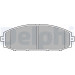 Delphi | Bremsbelagsatz, Scheibenbremse | LP1305 Delphi | Bremsbelagsatz, Scheibenbremse | LP1305