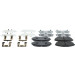 BOSCH | Bremsbelagsatz, Scheibenbremse | 0 986 494 587 BOSCH | Bremsbelagsatz, Scheibenbremse | 0 986 494 587