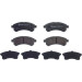 Brembo | Bremsbelagsatz, Scheibenbremse | P 82 004