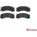 Brembo | Bremsbelagsatz, Scheibenbremse | P 54 017 Brembo | Bremsbelagsatz, Scheibenbremse | P 54 017