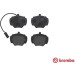Brembo | Bremsbelagsatz, Scheibenbremse | P 44 003 Brembo | Bremsbelagsatz, Scheibenbremse | P 44 003