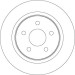 TRW | Bremsscheibe | DF4422