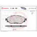 Brembo | Bremsbelagsatz, Scheibenbremse | P 83 167 Brembo | Bremsbelagsatz, Scheibenbremse | P 83 167