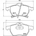 Brembo | Bremsbelagsatz, Scheibenbremse | P 59 048 Brembo | Bremsbelagsatz, Scheibenbremse | P 59 048