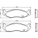 Hella | Bremsbelagsatz, Scheibenbremse | 8DB 355 006-371