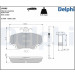 Delphi | Bremsbelagsatz, Scheibenbremse | LP885 Delphi | Bremsbelagsatz, Scheibenbremse | LP885