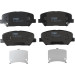 GDB3582 Bremsbelagsatz, Scheibenbremse COTEC