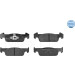 025 257 3817 Bremsbelagsatz, Scheibenbremse MEYLE-ORIGINAL: True to OE.