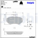 Delphi | Bremsbelagsatz, Scheibenbremse | LP778 Delphi | Bremsbelagsatz, Scheibenbremse | LP778
