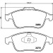 Hella | Bremsbelagsatz, Scheibenbremse | 8DB 355 015-041
