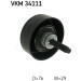 SKF | Umlenk-/Führungsrolle, Keilrippenriemen | VKM 34111 SKF | Umlenk-/Führungsrolle, Keilrippenriemen | VKM 34111