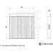 Blue Print | Filter, Innenraumluft | ADBP250081