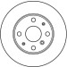TRW | Bremsscheibe | DF2635 TRW | Bremsscheibe | DF2635